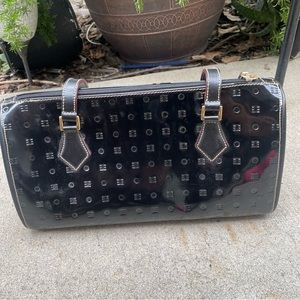 🔥🔥🔥ARCADIA MADE IN ITALY BLACK PATENT LEATHER BAG NWOT